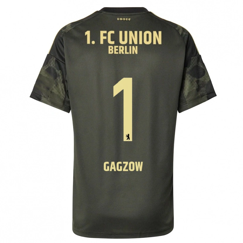 Danxen Kinder Fritz Gagzow #1 Dunkelgrün Schwarz Auswärtstrikot Trikot 2025/26 T-Shirt Österreich