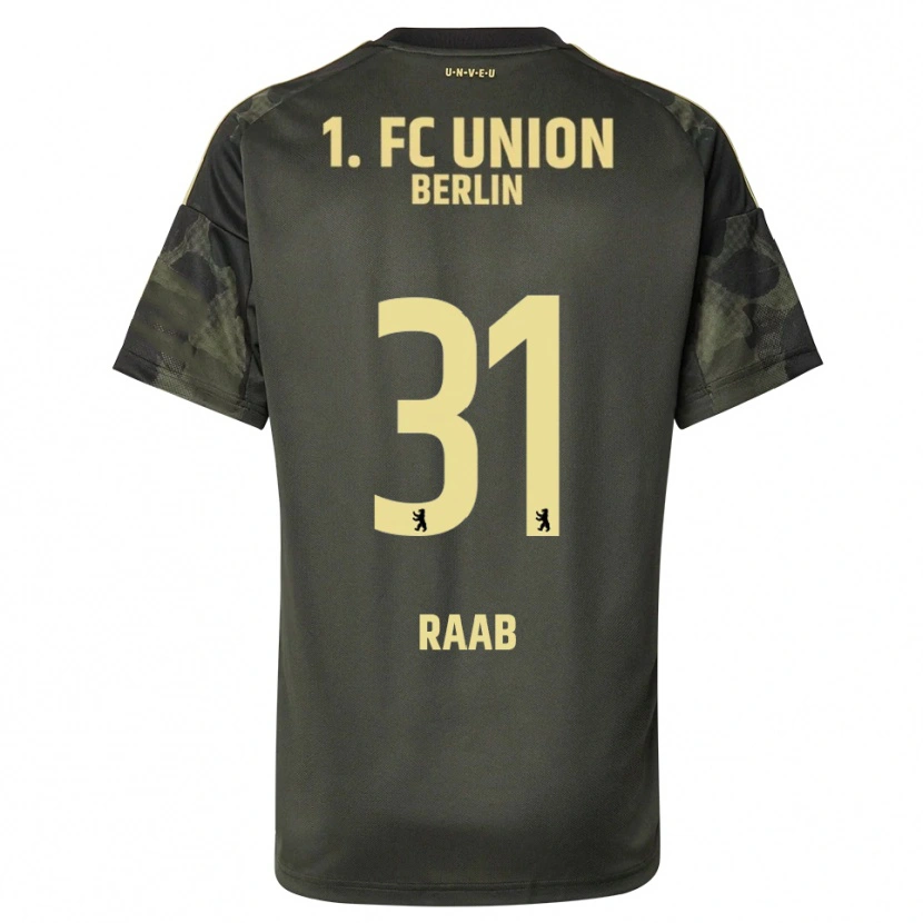 Danxen Kinder Matheo Raab #31 Dunkelgrün Schwarz Auswärtstrikot Trikot 2025/26 T-Shirt Österreich
