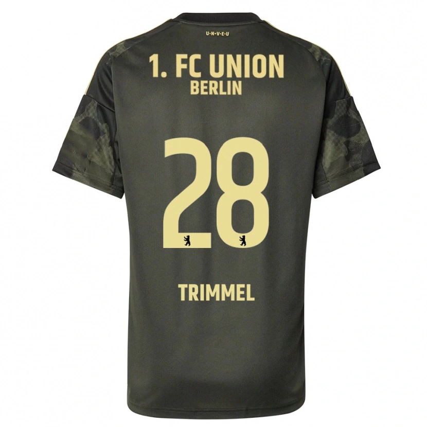 Danxen Kinder Christopher Trimmel #28 Dunkelgrün Schwarz Auswärtstrikot Trikot 2025/26 T-Shirt Österreich