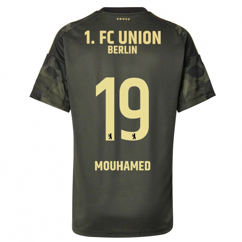 Danxen Kinder Riyad Mouhamed #19 Dunkelgrün Schwarz Auswärtstrikot Trikot 2025/26 T-Shirt Österreich