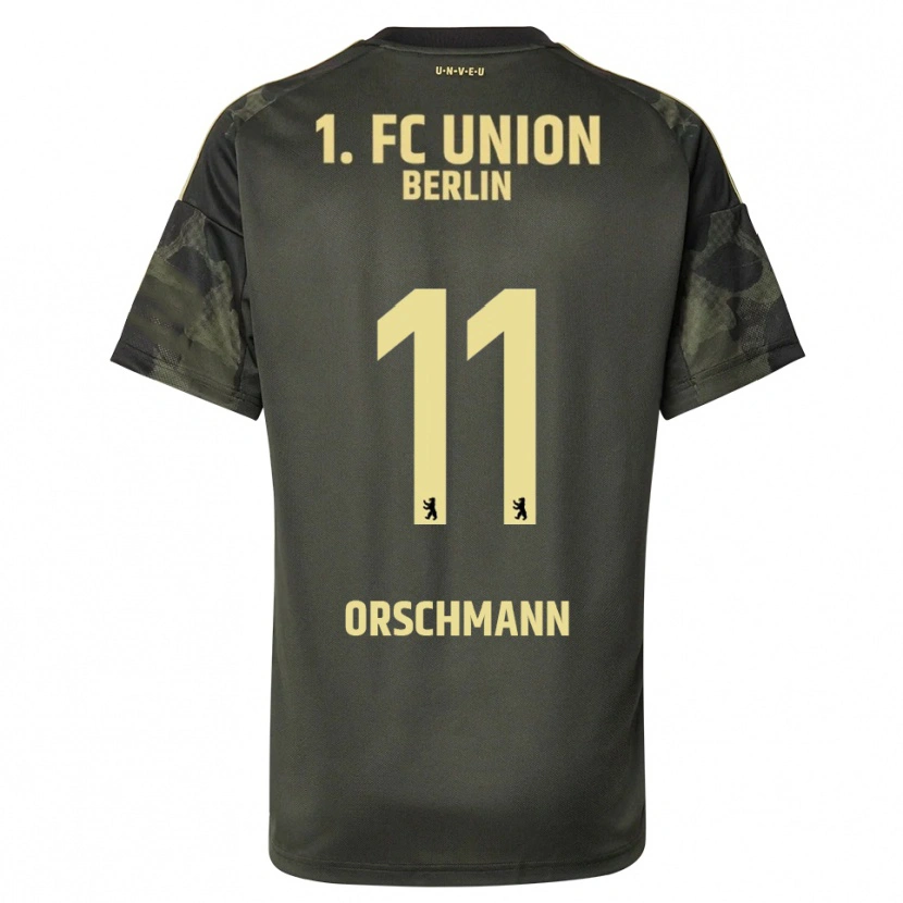 Danxen Kinder Dina Orschmann #11 Dunkelgrün Schwarz Auswärtstrikot Trikot 2025/26 T-Shirt Österreich