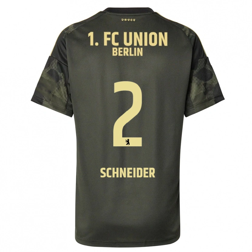 Danxen Kinder Tomke Schneider #2 Dunkelgrün Schwarz Auswärtstrikot Trikot 2025/26 T-Shirt Österreich