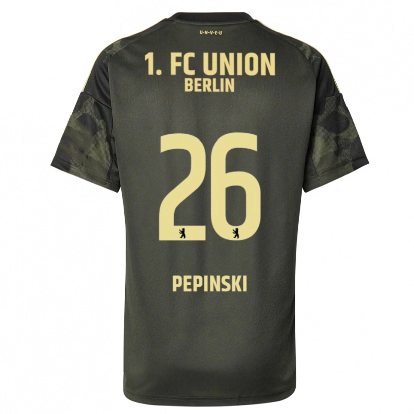 Danxen Kinder Louis Pepinski #26 Dunkelgrün Schwarz Auswärtstrikot Trikot 2025/26 T-Shirt Österreich