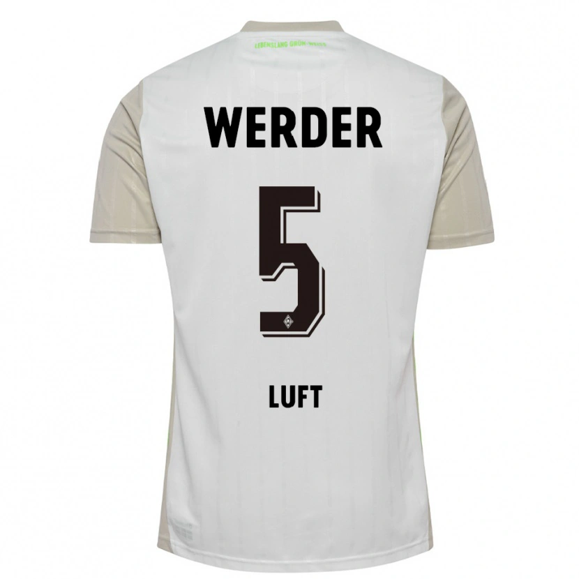Danxen Kinder Julian Luft #5 Weiß Schwarz Auswärtstrikot Trikot 2025/26 T-Shirt Österreich