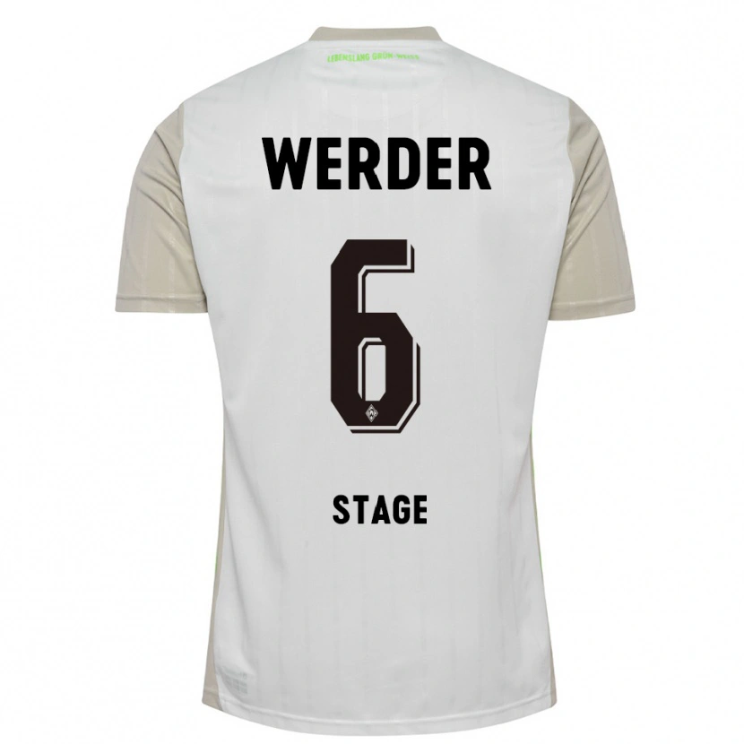 Danxen Kinder Jens Stage #6 Weiß Schwarz Auswärtstrikot Trikot 2025/26 T-Shirt Österreich