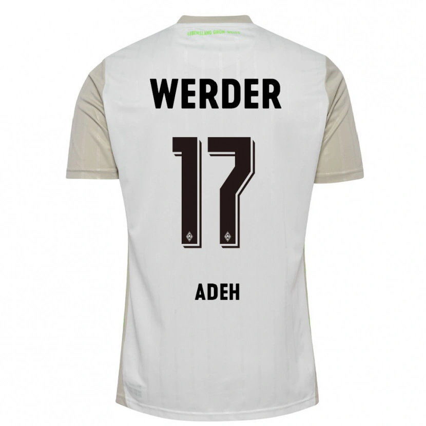 Danxen Kinder Bob-Ignatius Adeh #17 Weiß Schwarz Auswärtstrikot Trikot 2025/26 T-Shirt Österreich