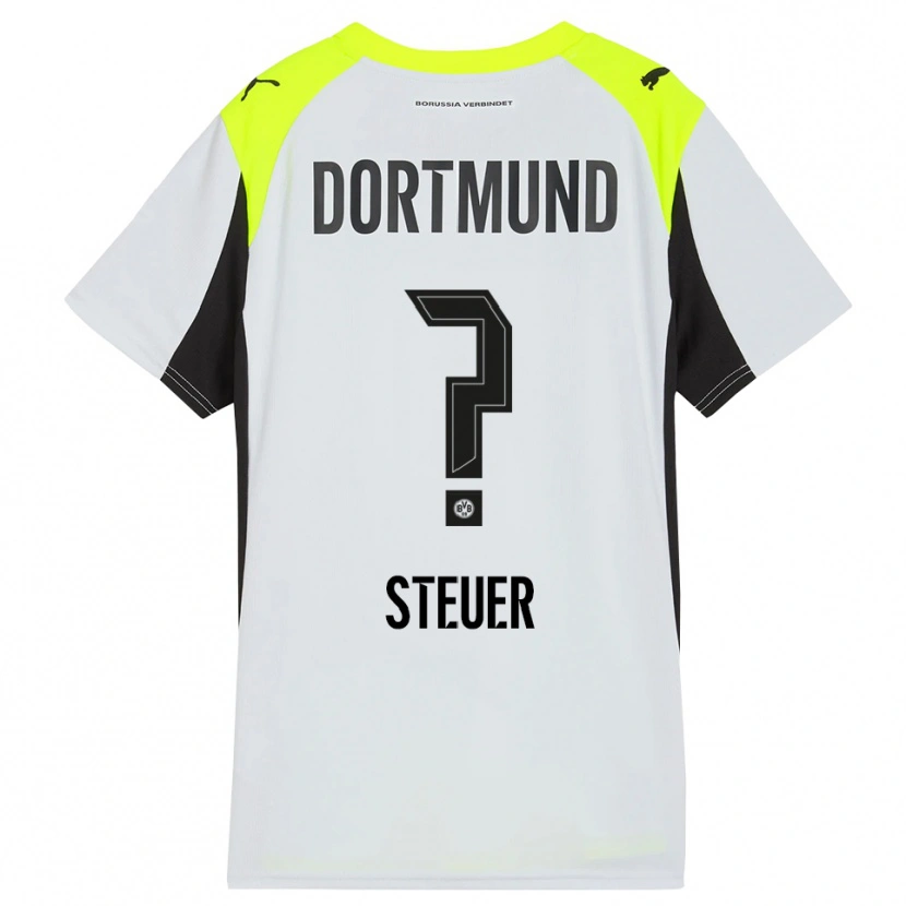 Danxen Kinder Etienne Steuer #0 Fluoreszierendes Gelb Auswärtstrikot Trikot 2025/26 T-Shirt Österreich