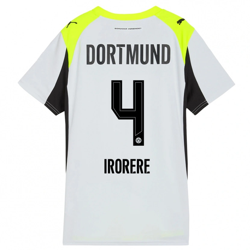 Danxen Kinder Felix Irorere #4 Fluoreszierendes Gelb Auswärtstrikot Trikot 2025/26 T-Shirt Österreich