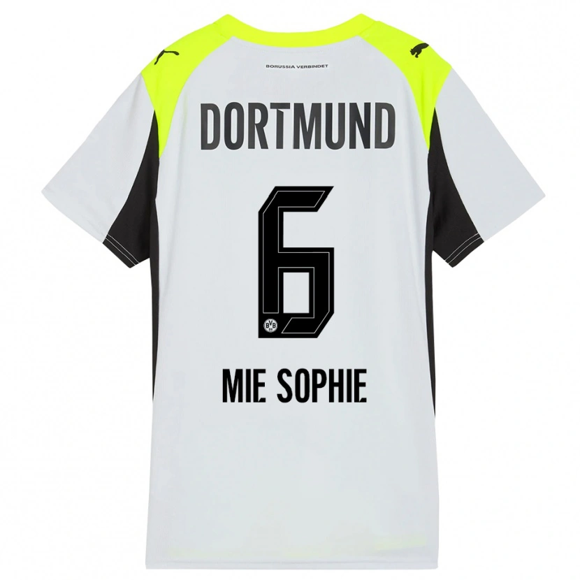 Danxen Kinder Sando Mie Sophie #6 Fluoreszierendes Gelb Auswärtstrikot Trikot 2025/26 T-Shirt Österreich