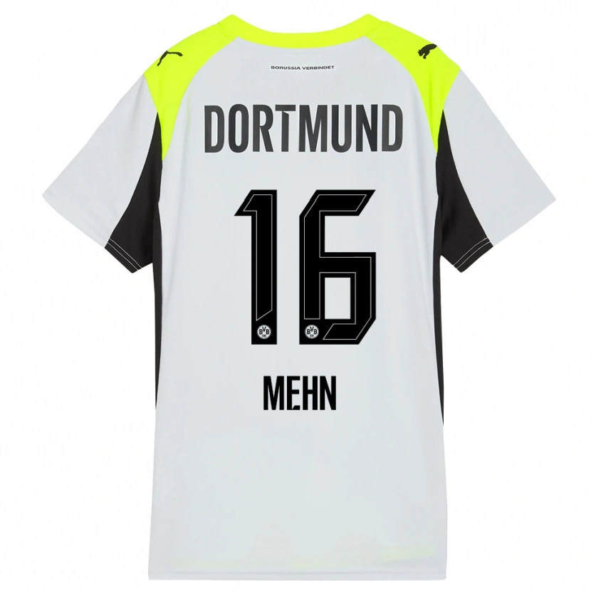 Danxen Kinder Phil Josef Mehn #16 Fluoreszierendes Gelb Auswärtstrikot Trikot 2025/26 T-Shirt Österreich