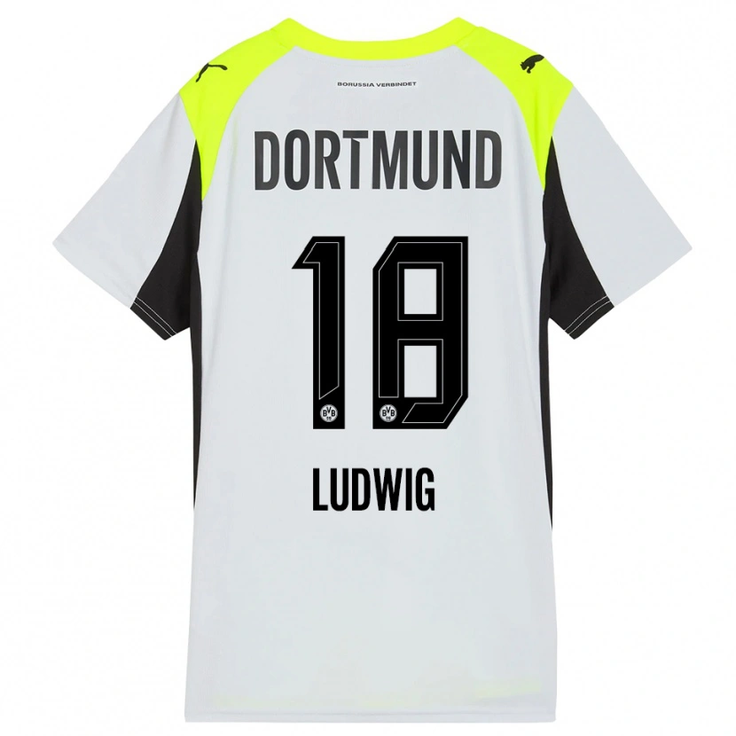 Danxen Kinder Michel Ludwig #18 Fluoreszierendes Gelb Auswärtstrikot Trikot 2025/26 T-Shirt Österreich