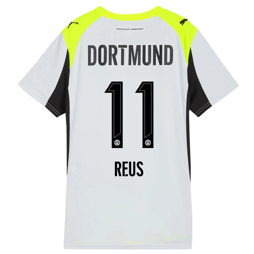Danxen Kinder Marco Reus #11 Fluoreszierendes Gelb Auswärtstrikot Trikot 2025/26 T-Shirt Österreich