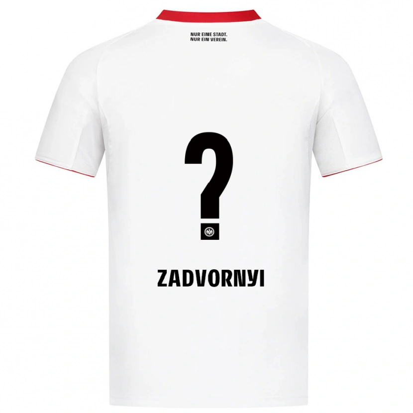 Danxen Kinder Igor Zadvornyi #0 Weiß Rot Auswärtstrikot Trikot 2025/26 T-Shirt Österreich