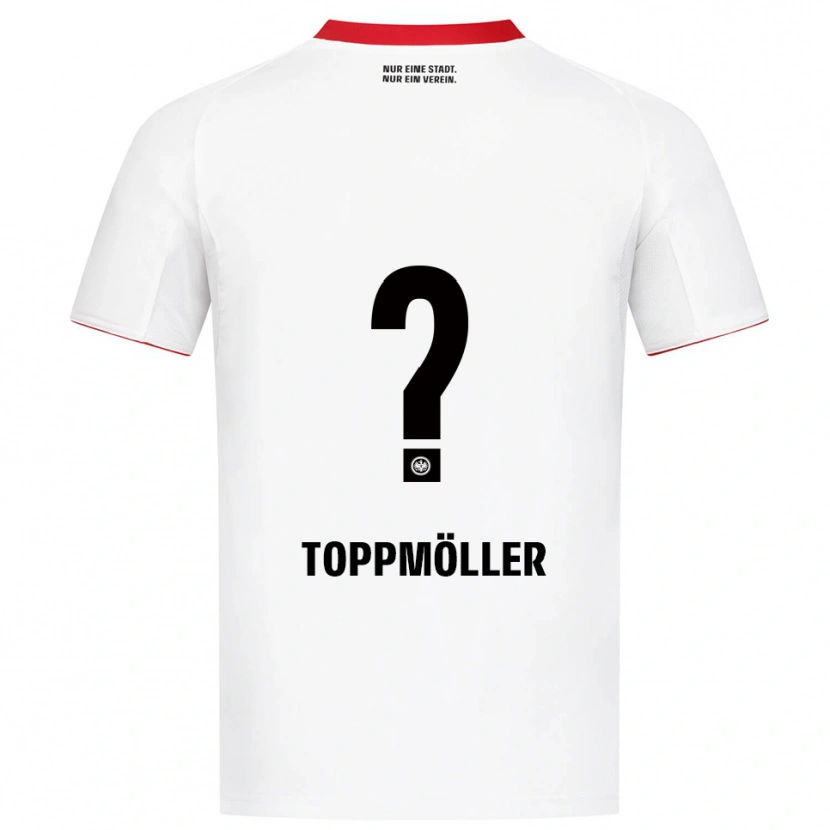 Danxen Kinder Lionel Toppmöller #0 Weiß Rot Auswärtstrikot Trikot 2025/26 T-Shirt Österreich