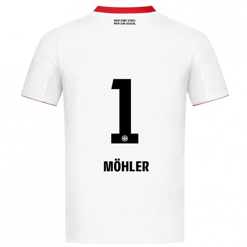 Danxen Kinder Emil Möhler #1 Weiß Rot Auswärtstrikot Trikot 2025/26 T-Shirt Österreich