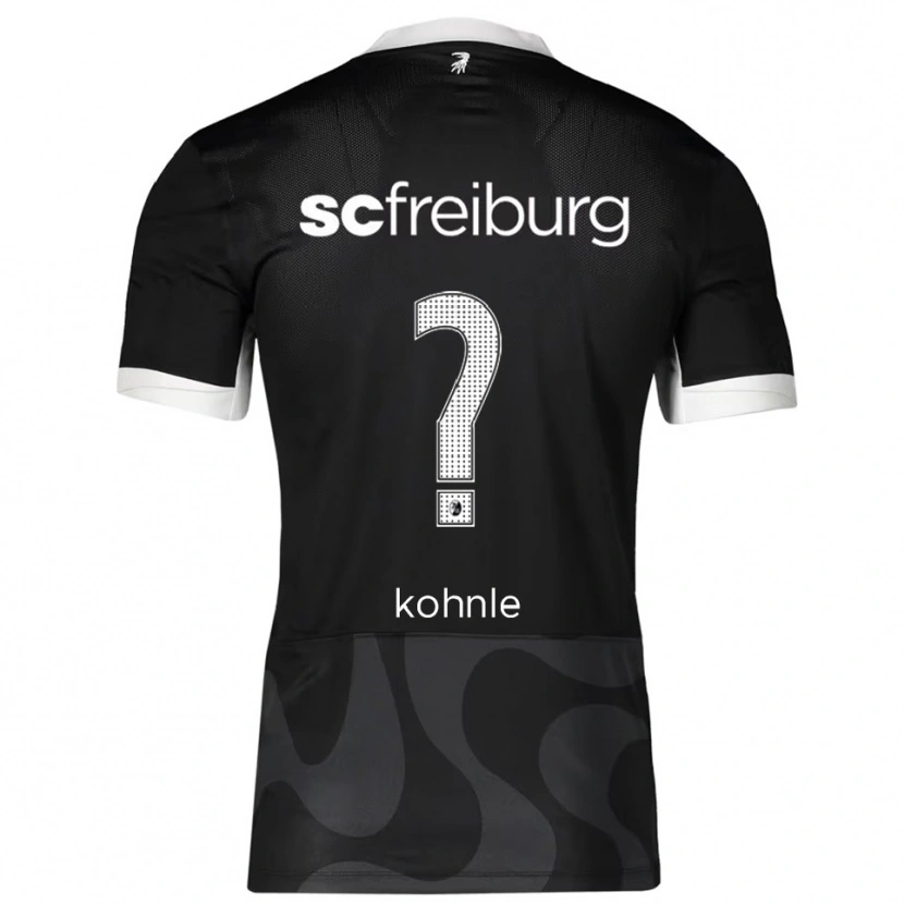 Danxen Kinder Milo Kohnle #0 Schwarz Weiß Auswärtstrikot Trikot 2025/26 T-Shirt Österreich