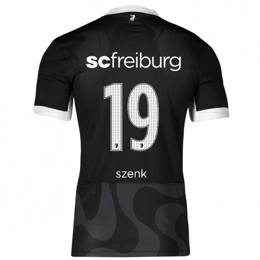 Danxen Kinder Nia Szenk #19 Schwarz Weiß Auswärtstrikot Trikot 2025/26 T-Shirt Österreich