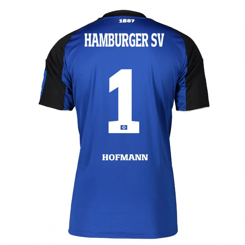 Danxen Kinder Tobias Hofmann #1 Blau Schwarz Auswärtstrikot Trikot 2025/26 T-Shirt Österreich