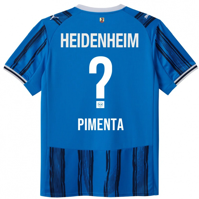 Danxen Kinder Francisco Da Cunha Pimenta #0 Blau Marineblau Auswärtstrikot Trikot 2025/26 T-Shirt Österreich