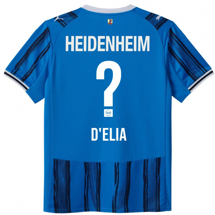 Danxen Kinder Marlon D'elia #0 Blau Marineblau Auswärtstrikot Trikot 2025/26 T-Shirt Österreich