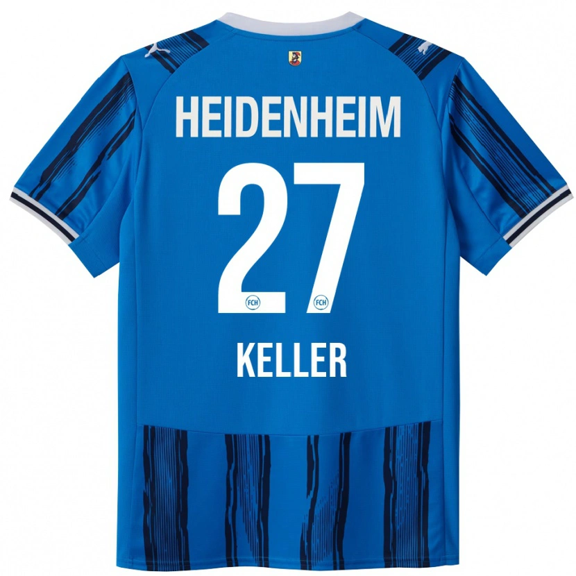 Danxen Kinder Thomas Keller #27 Blau Marineblau Auswärtstrikot Trikot 2025/26 T-Shirt Österreich