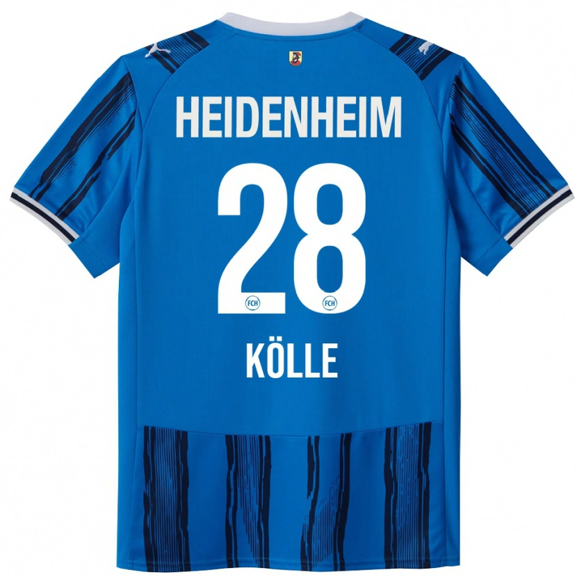 Danxen Kinder Adam Kölle #28 Blau Marineblau Auswärtstrikot Trikot 2025/26 T-Shirt Österreich