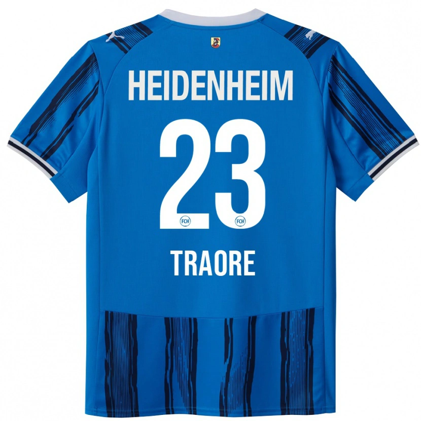 Danxen Kinder Omar Traoré #23 Blau Marineblau Auswärtstrikot Trikot 2025/26 T-Shirt Österreich