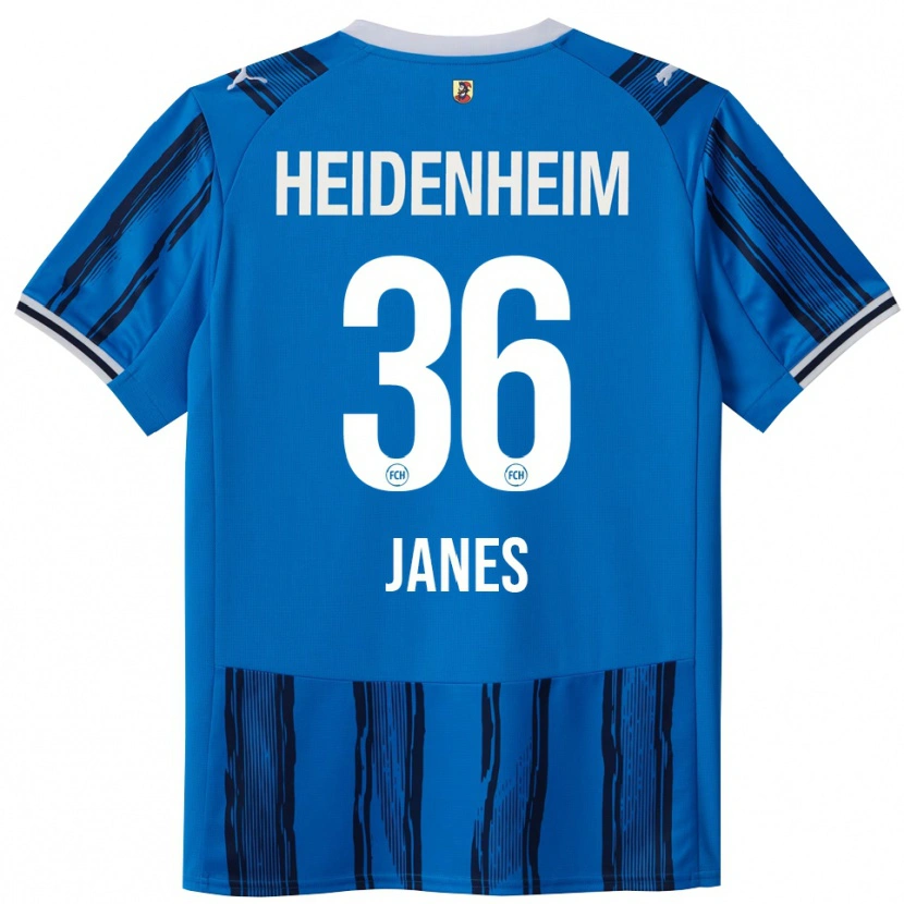 Danxen Kinder Luka Janes #36 Blau Marineblau Auswärtstrikot Trikot 2025/26 T-Shirt Österreich