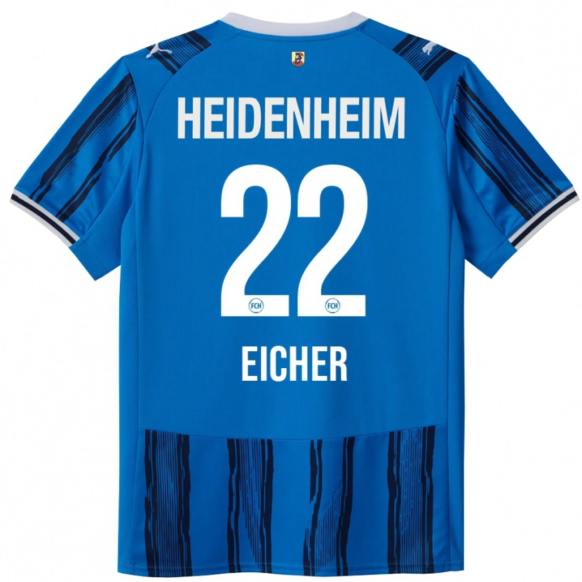 Danxen Kinder Vitus Eicher #22 Blau Marineblau Auswärtstrikot Trikot 2025/26 T-Shirt Österreich