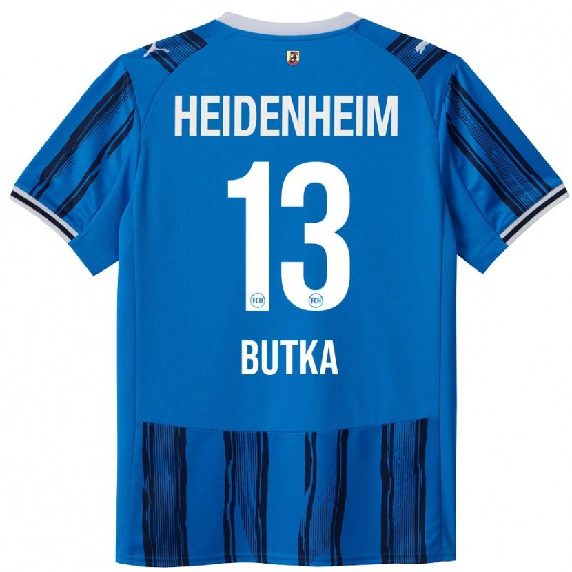 Danxen Kinder Luka-Viktor Butka #13 Blau Marineblau Auswärtstrikot Trikot 2025/26 T-Shirt Österreich