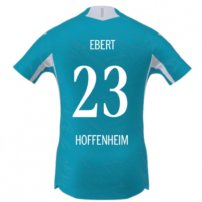 Danxen Kinder Darijo Ebert #23 Himmelblau Auswärtstrikot Trikot 2025/26 T-Shirt Österreich