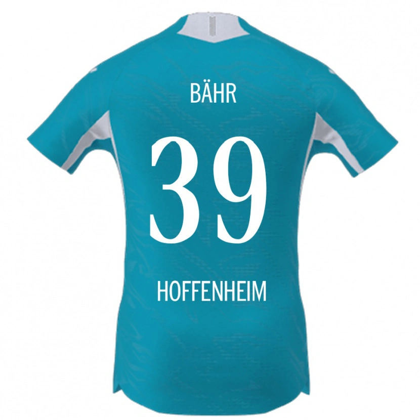 Danxen Kinder Florian Bähr #39 Himmelblau Auswärtstrikot Trikot 2025/26 T-Shirt Österreich
