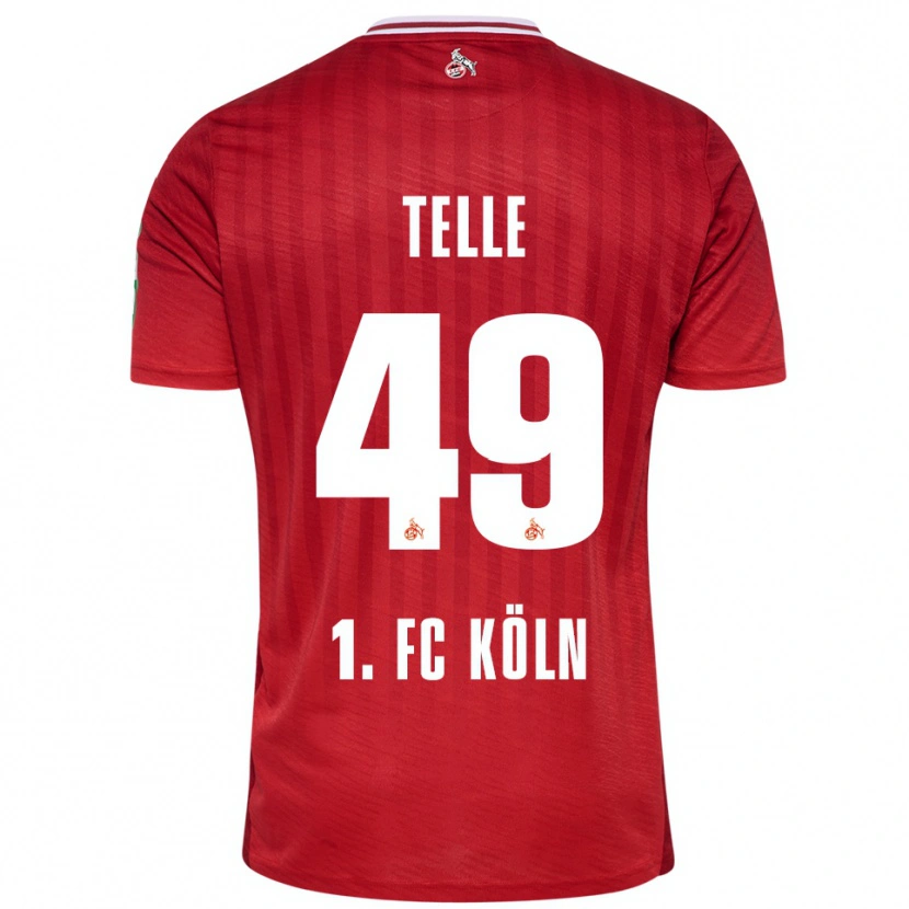 Danxen Kinder Neo Telle #49 Rot Weiß Auswärtstrikot Trikot 2025/26 T-Shirt Österreich