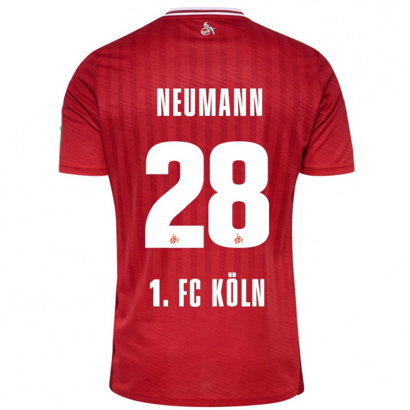 Danxen Kinder Cenny Neumann #28 Rot Weiß Auswärtstrikot Trikot 2025/26 T-Shirt Österreich