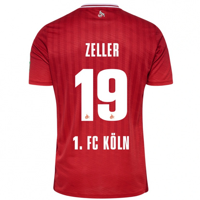 Danxen Kinder Dóra Zeller #19 Rot Weiß Auswärtstrikot Trikot 2025/26 T-Shirt Österreich