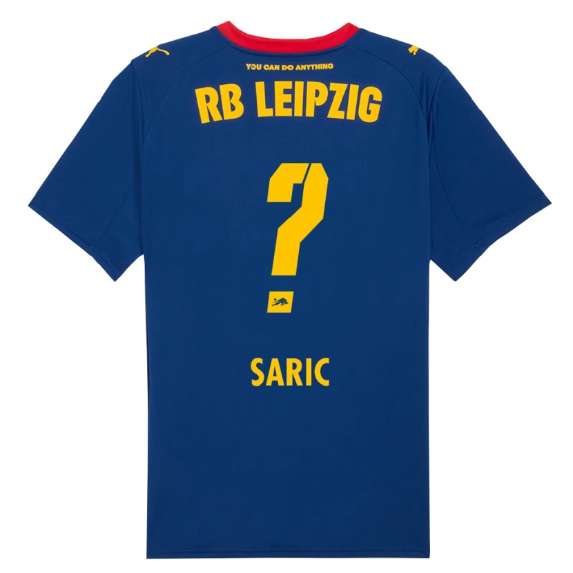 Danxen Kinder Lucio Saric #0 Marineblau Rot Auswärtstrikot Trikot 2025/26 T-Shirt Österreich