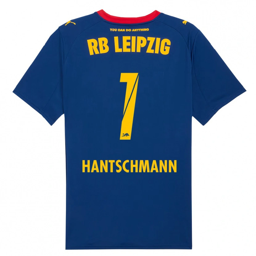 Danxen Kinder Franz Hantschmann #1 Marineblau Rot Auswärtstrikot Trikot 2025/26 T-Shirt Österreich