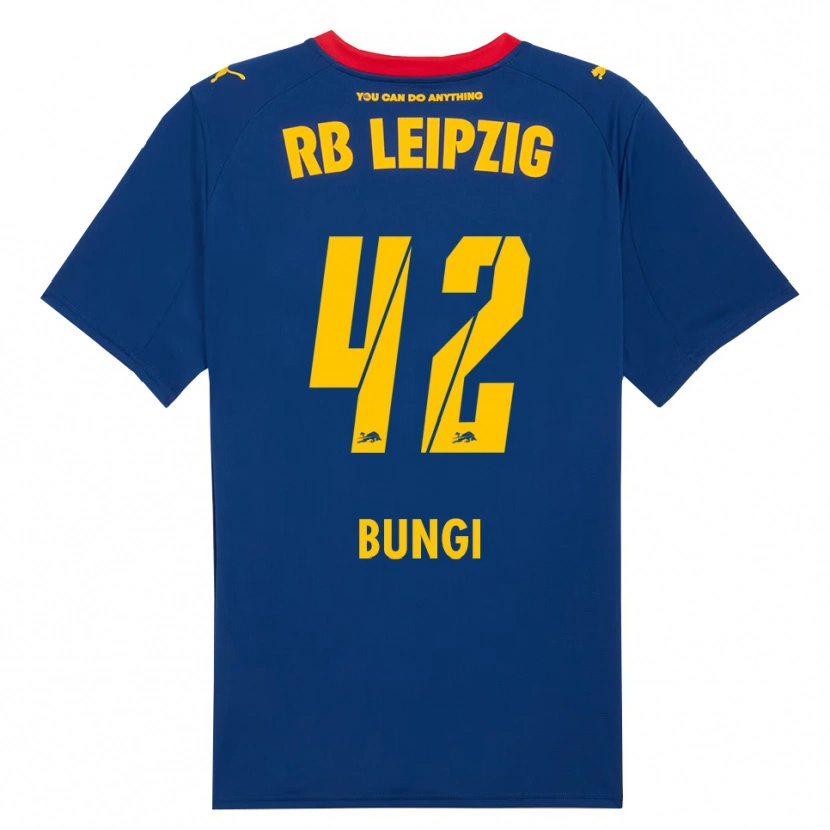Danxen Kinder Joyeux Masanka Bungi #42 Marineblau Rot Auswärtstrikot Trikot 2025/26 T-Shirt Österreich