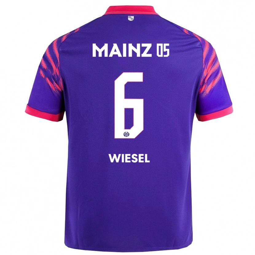 Danxen Kinder Maggie Wiesel #6 Marineblau Pink Auswärtstrikot Trikot 2025/26 T-Shirt Österreich