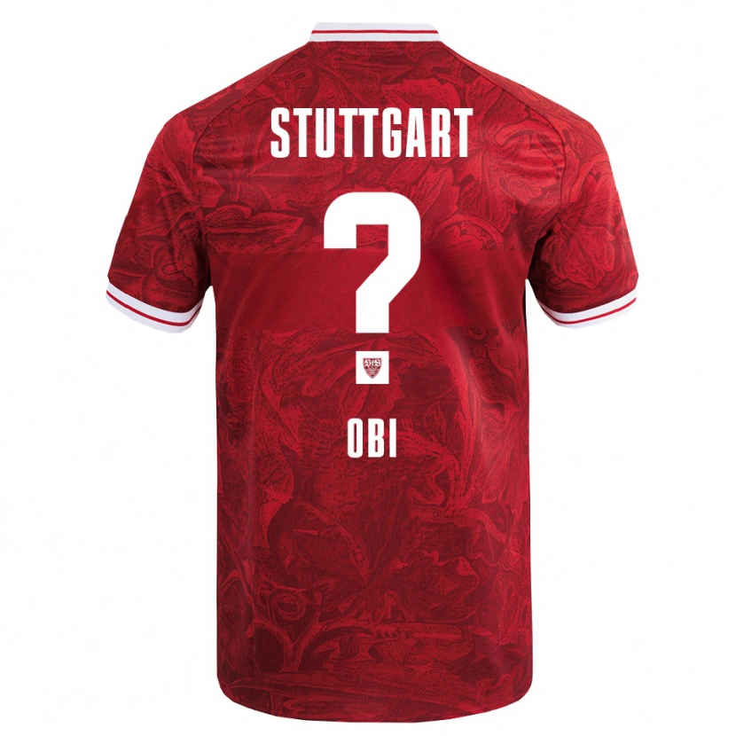 Danxen Kinder Collin Obi #0 Rot Schwarz Auswärtstrikot Trikot 2025/26 T-Shirt Österreich