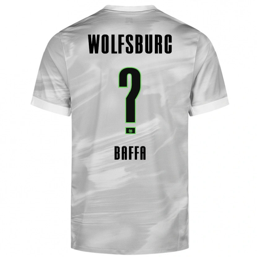 Danxen Kinder Salvatore Baffa #0 Grau Weiß Auswärtstrikot Trikot 2025/26 T-Shirt Österreich