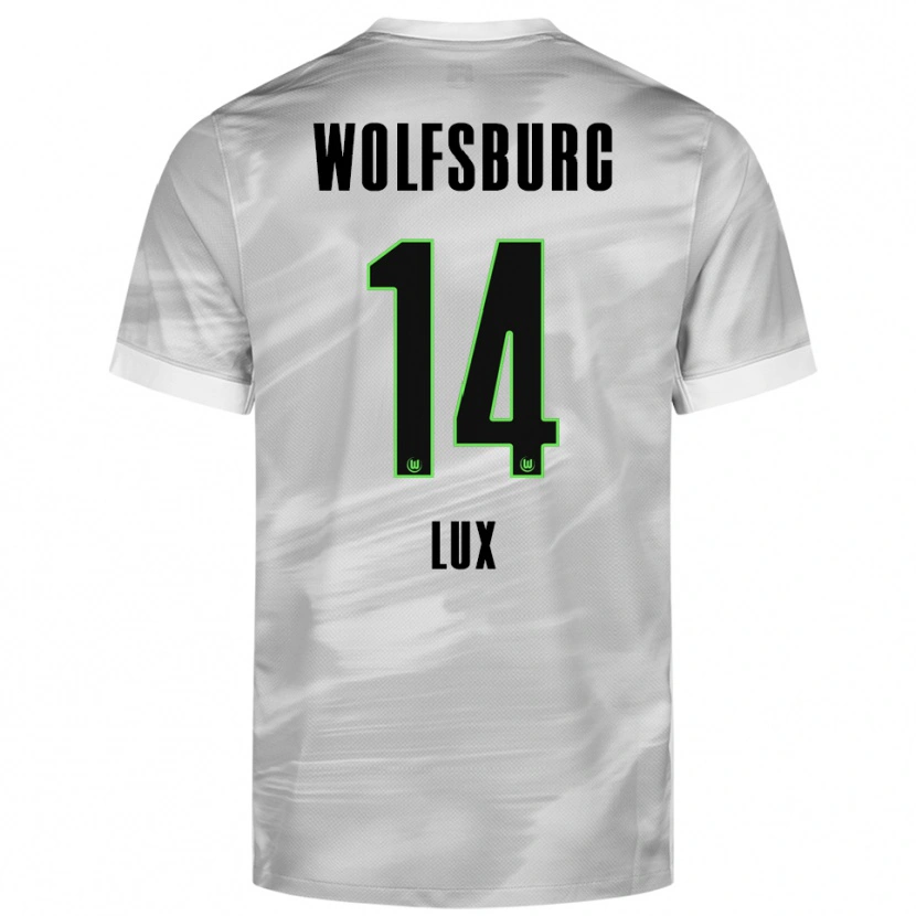 Danxen Kinder Finn-Marco Lux #14 Grau Weiß Auswärtstrikot Trikot 2025/26 T-Shirt Österreich