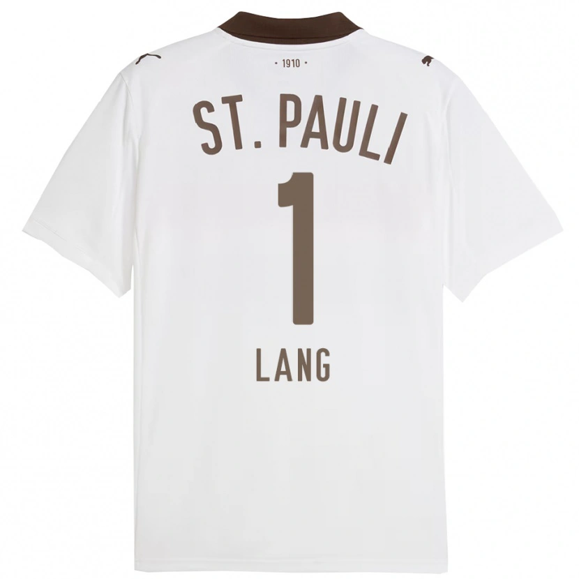Danxen Kinder Christoph Lang #1 Weiß Rot Auswärtstrikot Trikot 2025/26 T-Shirt Österreich