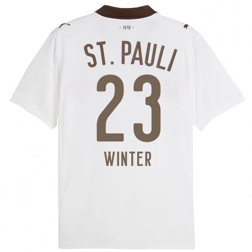 Danxen Kinder Nik Winter #23 Weiß Rot Auswärtstrikot Trikot 2025/26 T-Shirt Österreich