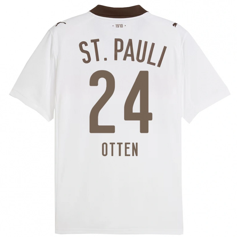 Danxen Kinder Neo Otten #24 Weiß Rot Auswärtstrikot Trikot 2025/26 T-Shirt Österreich
