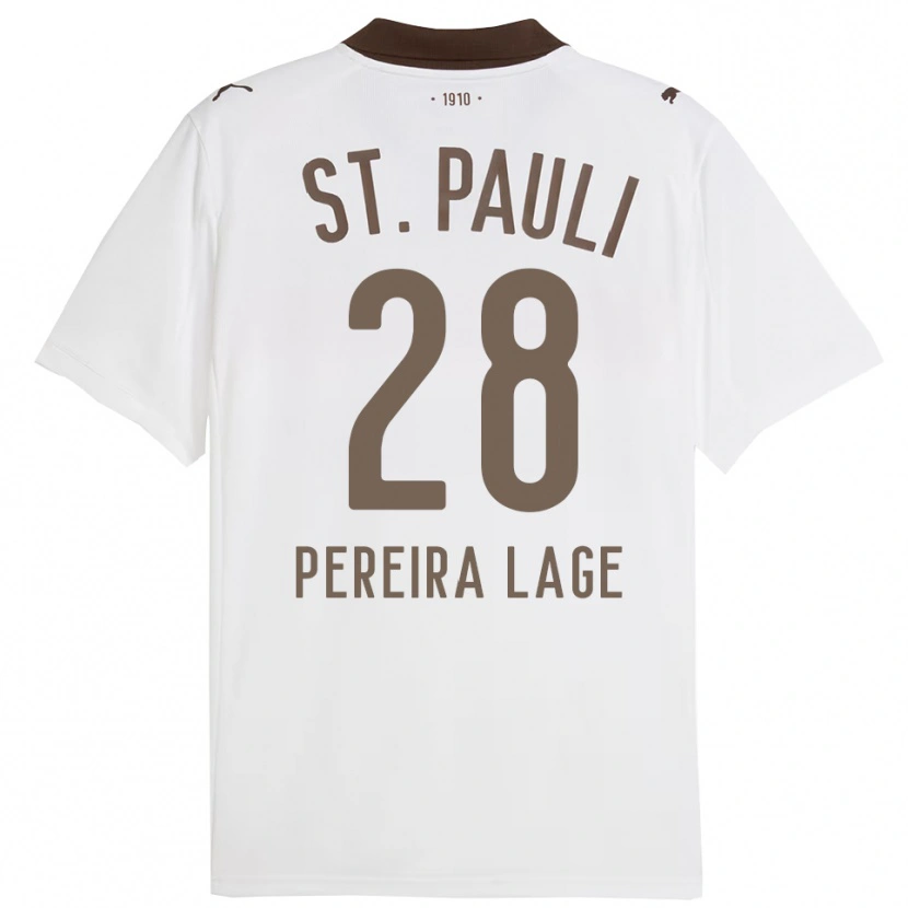 Danxen Kinder Mathias Pereira Lage #28 Weiß Rot Auswärtstrikot Trikot 2025/26 T-Shirt Österreich