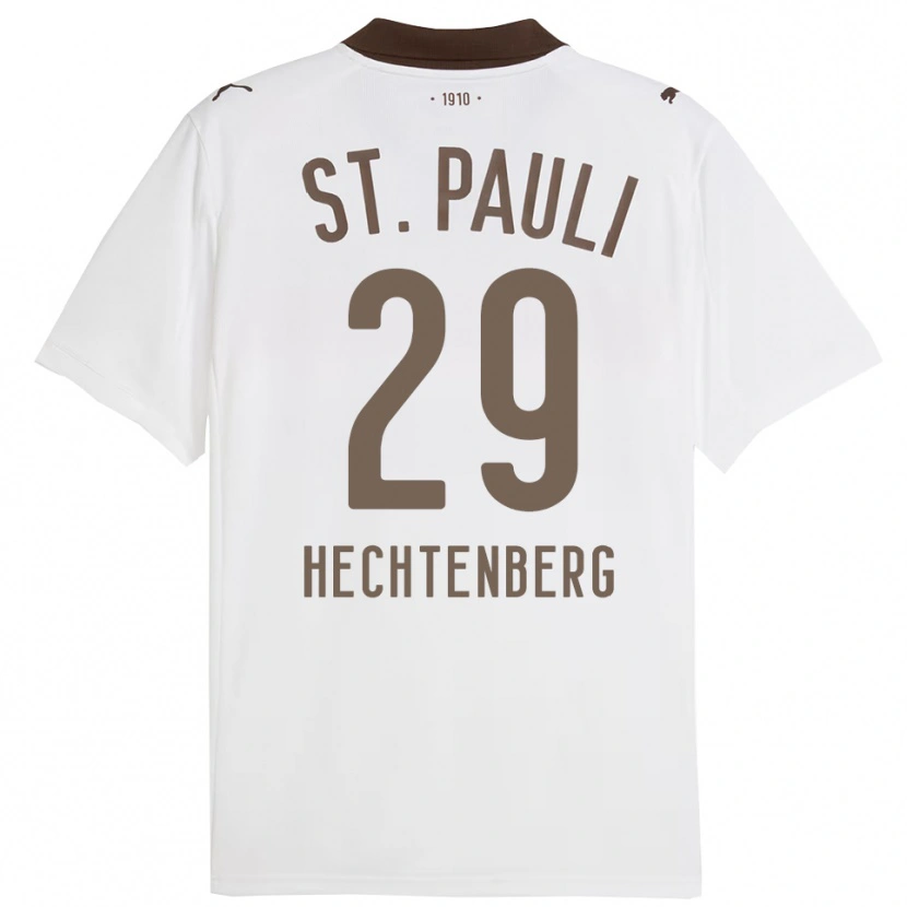 Danxen Kinder Julia Hechtenberg #29 Weiß Rot Auswärtstrikot Trikot 2025/26 T-Shirt Österreich