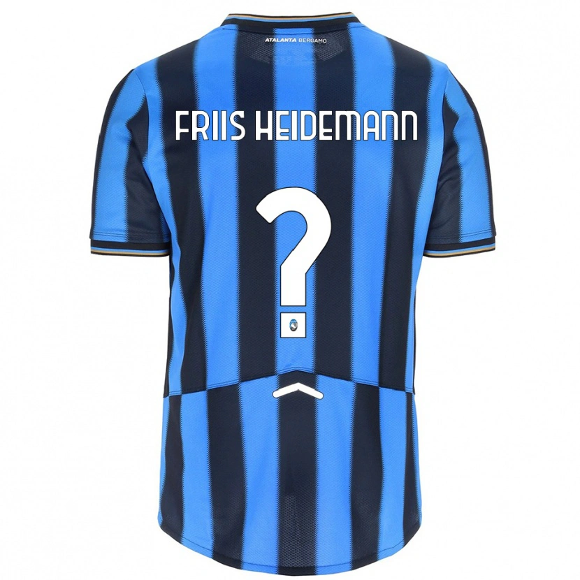 Danxen Herren Lukas Friis Heidemann #0 Himmelblau Schwarz Heimtrikot Trikot 2025/26 T-Shirt Österreich
