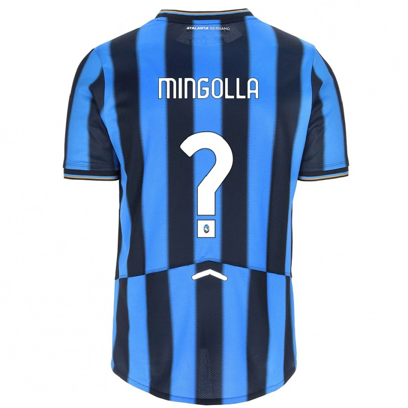 Danxen Herren Simone Mingolla #0 Himmelblau Schwarz Heimtrikot Trikot 2025/26 T-Shirt Österreich