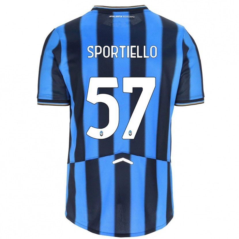 Danxen Herren Marco Sportiello #57 Himmelblau Schwarz Heimtrikot Trikot 2025/26 T-Shirt Österreich